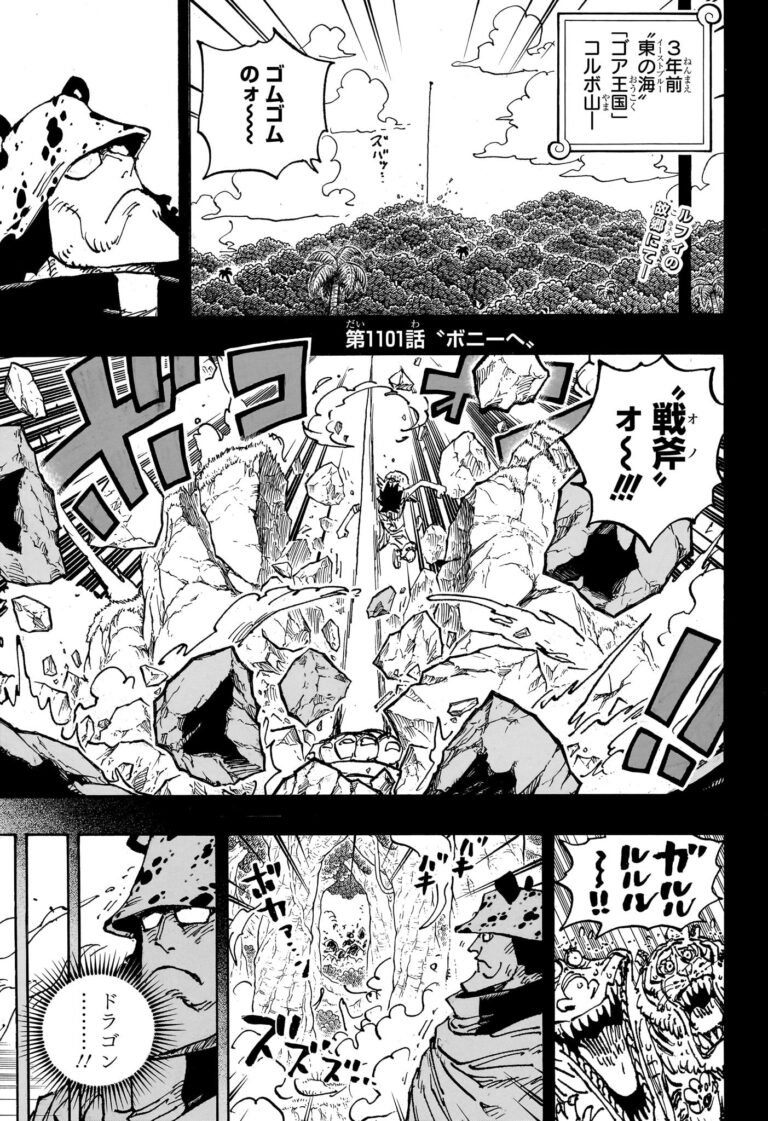 ワンピース Raw Chapter 1101